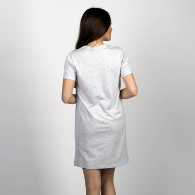 Champion sukienka Script Logo Midi T-shirt Dress grey heather