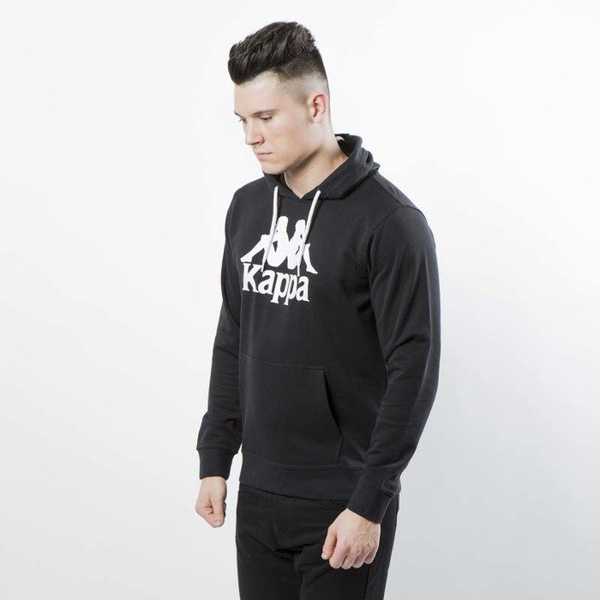 Kappa bluza Authentic Zimim black / white 303NJF0-930