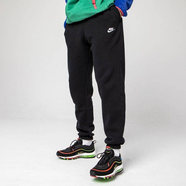Spodnie dresowe Nike Club Fleece Sweatpants czarne