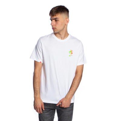 T-shirt Nike NSW Worldwide Globe SS Tee white