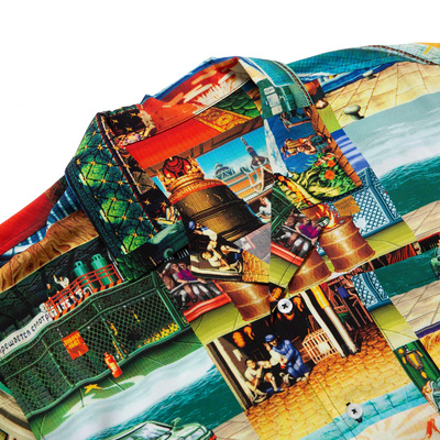 HUF x Street Fighter Stages S/S Resort Shirt multi