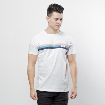 PLNY T-shirt Stripes - white