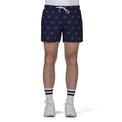 Szorty kąpielowe Champion Rochester Swim Shorts Logo Script navy