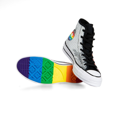 Sneakers Converse Chuck Taylor All Star 70 Hi Pride white/white/black/univer (167755C)