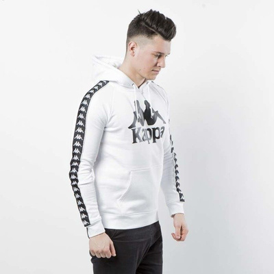 Bluza Kappa Authentic Hurtado white / black