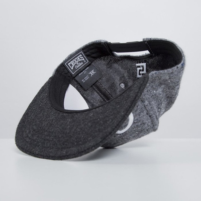 Crooks & Castles czapka snapback Team Crooks speckle grey / black