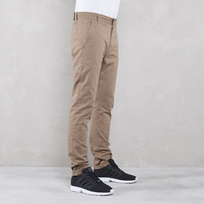 Backyard Cartel spodnie Chinos Back anti fit beige