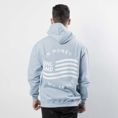 Unleashed Flag Hoodie blue