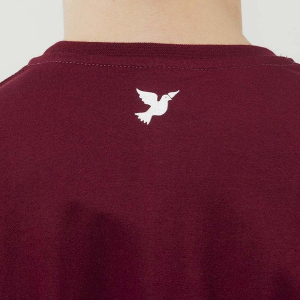 Koszulka Nervous Holo maroon