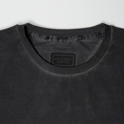 Backyard Cartel Wings T-shirt washed black 