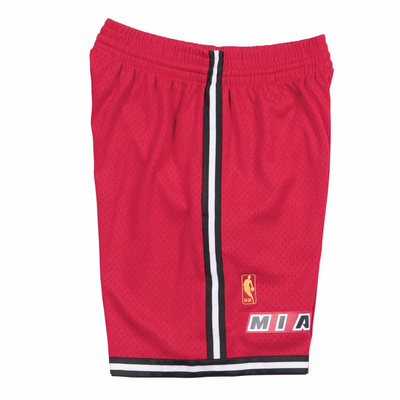 Mitchell & Ness shorts Miami Heat 96-97 Swingman Shorts scarlet