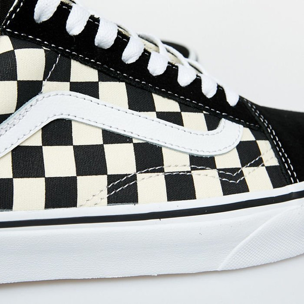 Sneakers buty Vans Old Skool Primary Check czarne (VN0A38G1P0S1)