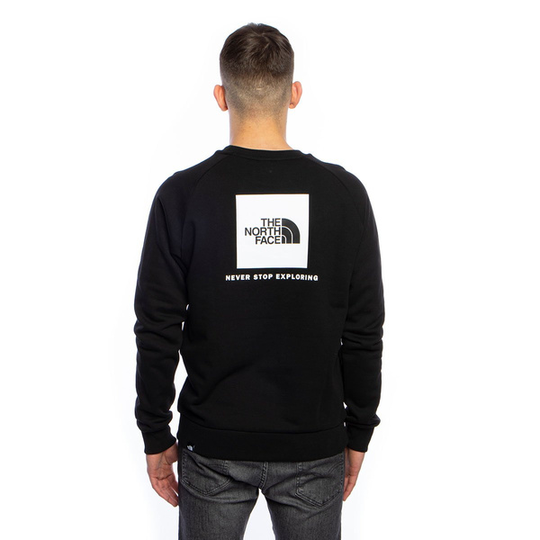 Bluza The North Face M Raglan Red Box Crew New czarna
