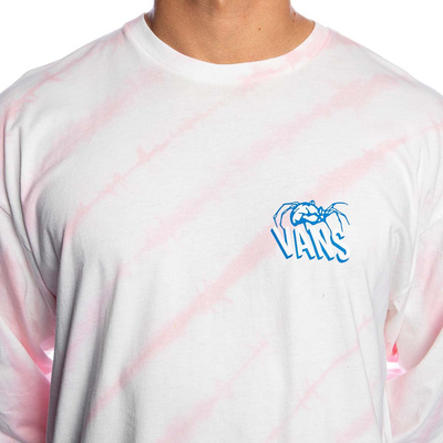 Longsleeve Vans Widow Maker Tie white/pink