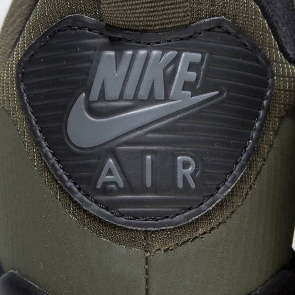 Sneakers buty zimowe Nike Air Max 90 Mid Winter dark loden / black-dark grey 806808-300