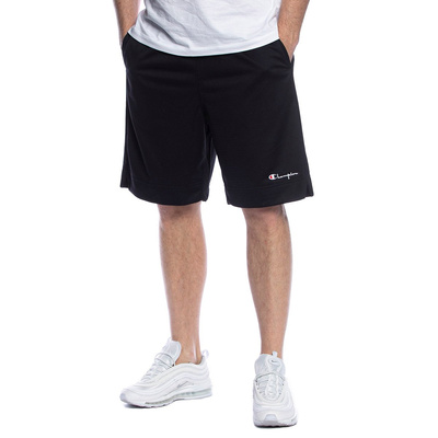 Spodenki Champion Reverse Weave Mesh Basketball Logo Shorts czarne