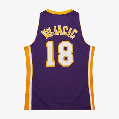 Koszulka Mitchell & Ness Los Angeles Lakers #18 Sasha Vujacic Dark Jersey purple
