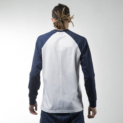 Longsleeve Elade Longsleeve College white / navy blue