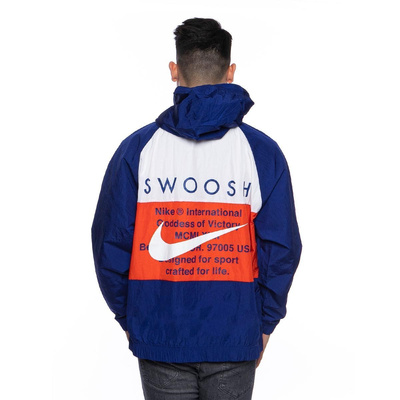 Nike NSW Swoosh Jacket blue/orange