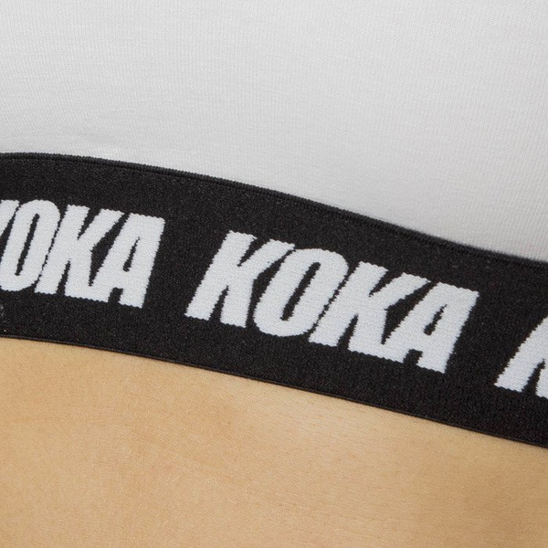 Top Koka Bra Tape white