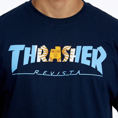 Thrasher Argentina T-shirt navy blue