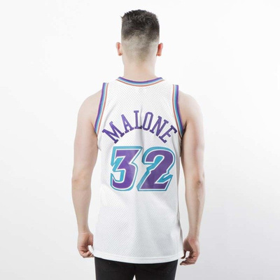 Mitchell & Ness Utah Jazz #32 Karl Malone white Swingman Jersey 