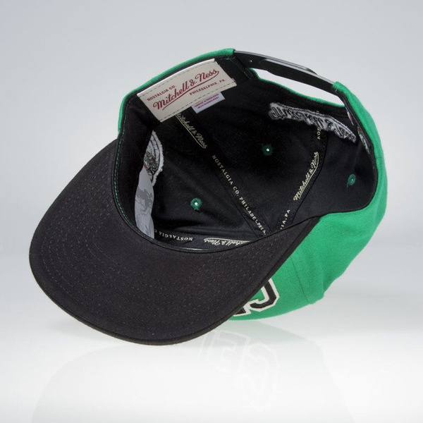 Czapka Mitchell & Ness snapback Boston Celtics green / black VV24Z TRAINING ROOM