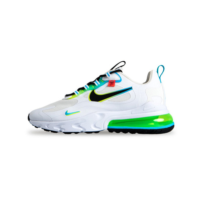 Sneakers Nike Air Max 270 React WW white/black-blue fury-volt (CK6457-100)