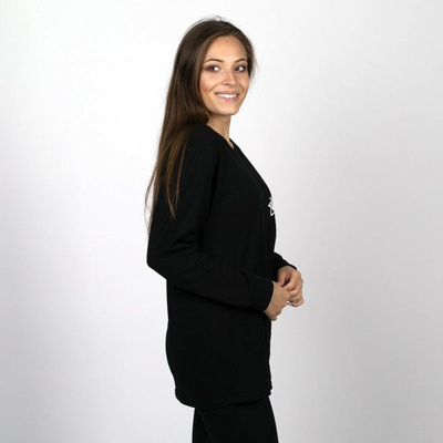 Koszulka damska Stussy Longsleeve Stock LS Tee black