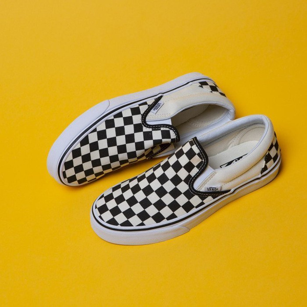 Sneakers buty Vans Classic Slip-On białe (VN000EYEBWW1)