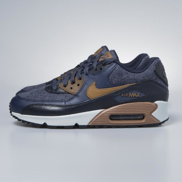 Buty Nike Air Max 90 Premium thunder blue / ale brown 700155-404
