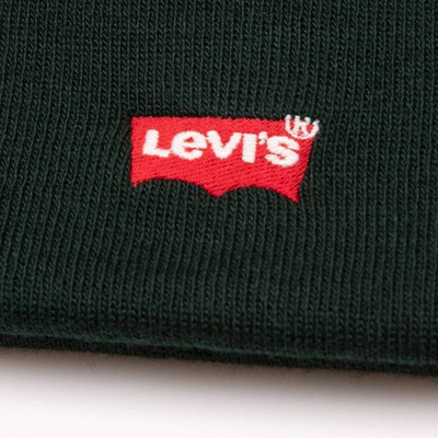 Levi's Red Batwing Embroidery Beanie green