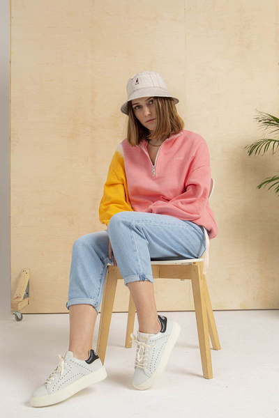 Bluza damska Levi's Yesterdays Sweatshirt różowa