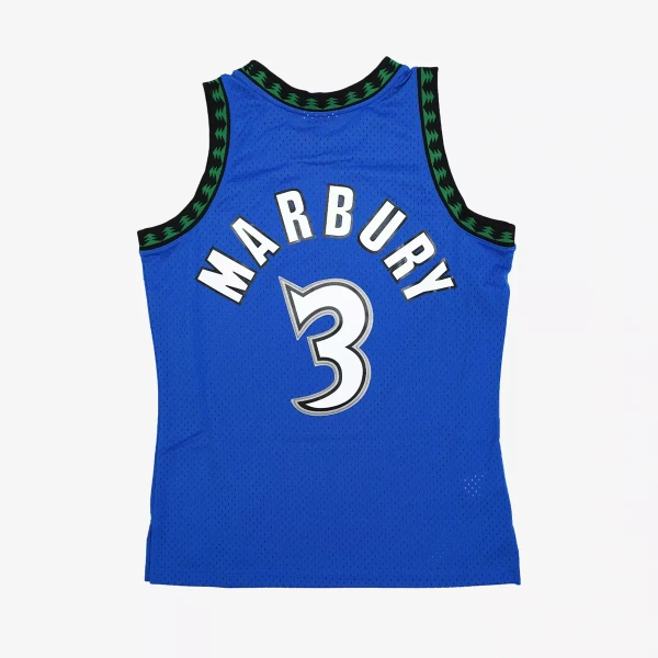 Koszulka Mitchell & Ness Minnesota Timberwolves #3 Stephon Marbury Swingman Jersey niebieska