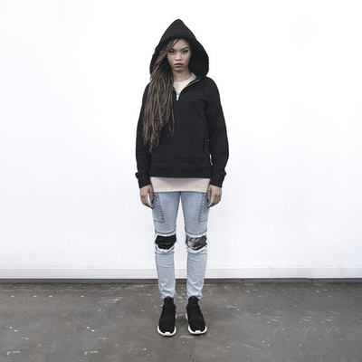 Majors sweatshirt Hoodie Girl black