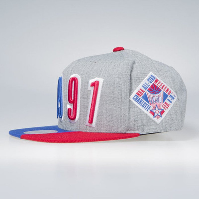 Mitchell & Ness All Star 1991 Snapback Cap grey Portion Snapback