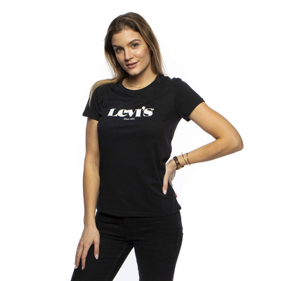 Koszulka damska Levi's The Perfect Tee New Logo II czarna