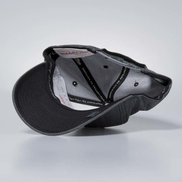 Mitchell & Ness snapback Boston Celtics charcoal Poly Herringbone