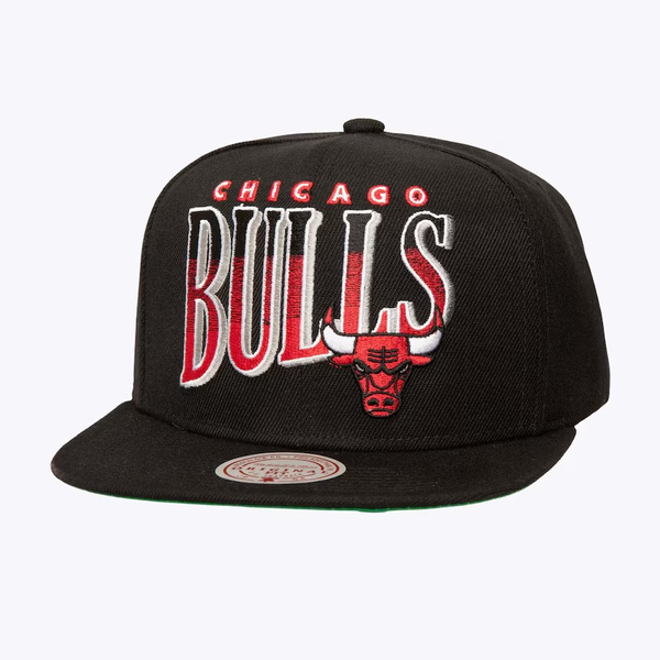 Czapka Mitchell & Ness Chicago Bulls Line Work Snapback black