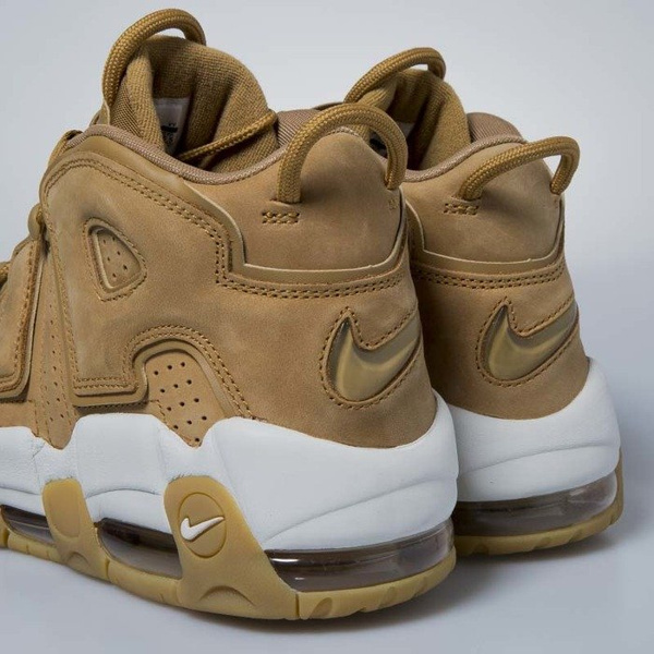 Sneakers buty Nike Air More Uptempo Premium flax / flax-phantom AA4060-200