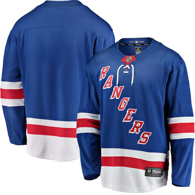 Koszulka Fanatics NHL Home Breakaway Jersey New York Rangers blue