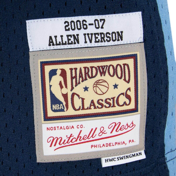 Koszulka Mitchell & Ness Denver Nuggets #13 Allen Iverson Alternate Jersey granatowa