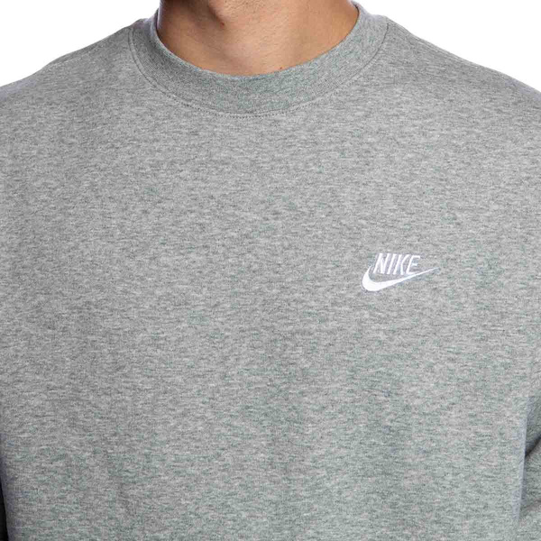 Bluza Nike NSW Club Crewneck BB szara