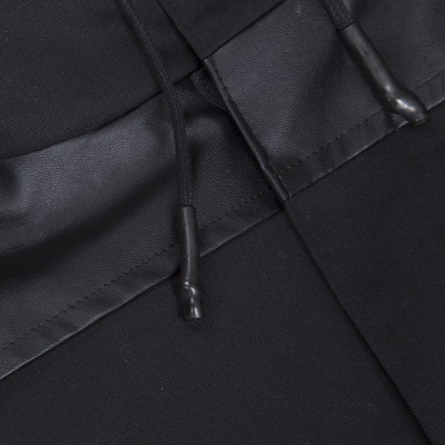 Backyard Cartel winter jacket Parka long fit black