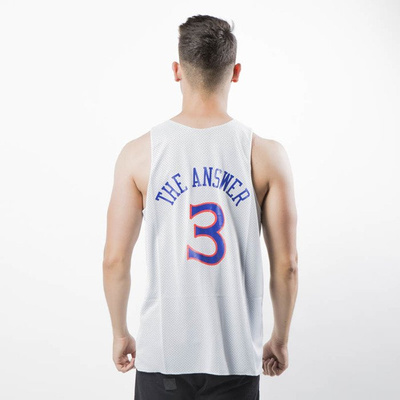 Mitchell & Ness Philadelphia 76ers Allen Iverson black / white Name / Number Reversible Mesh