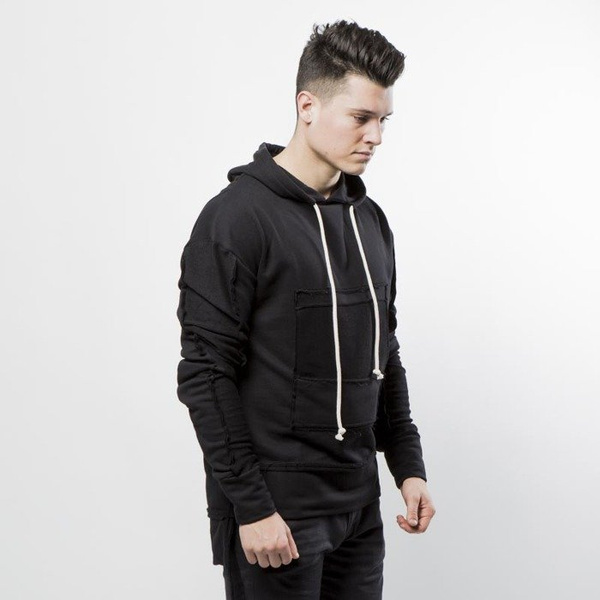 Urban Flavours bluza Mental Hybrid Hoodie black