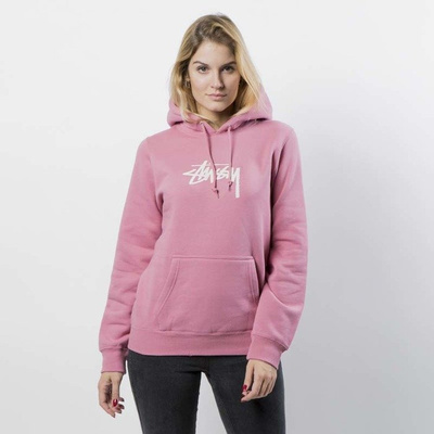 Stussy Sweatshirt Stock Hood WMNS orchid