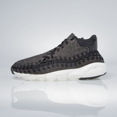 Sneakers buty Nike Air Footscape Woven Chukka Se black / black-ivory 857874-001