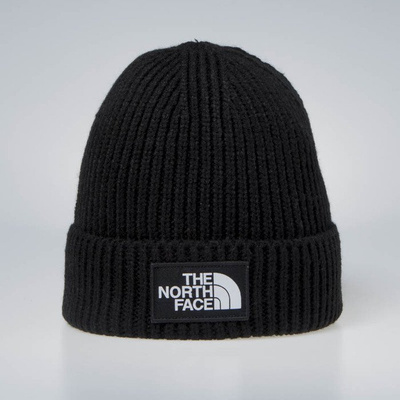 Czapka zimowa The North Face TNF Logo Box Cuf Beanie tnf black T93FJXJK3