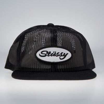 Czapka Stussy snapback Full Mesh Trucker Cap black